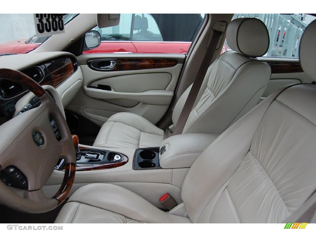 Sand Interior 2004 Jaguar XJ Vanden Plas Photo #48210904