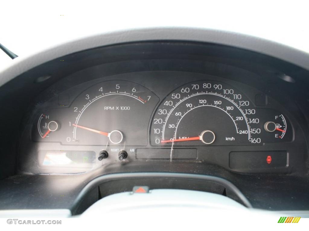2004 Lincoln LS V6 Gauges Photo #48211471
