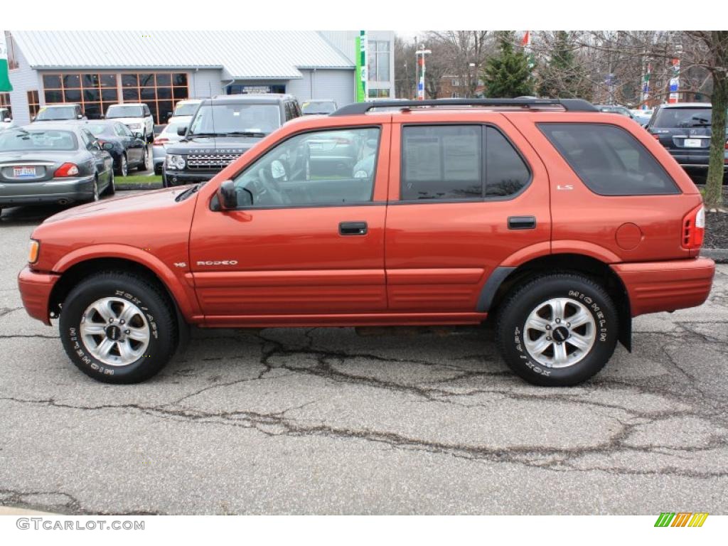 Palazzo Red Mica 2001 Isuzu Rodeo LS 4WD Exterior Photo #48211969