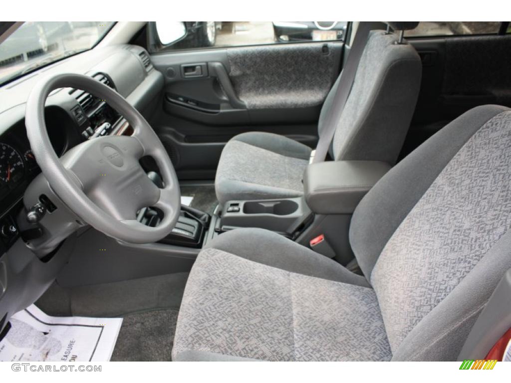 Gray Interior 2001 Isuzu Rodeo LS 4WD Photo #48212068