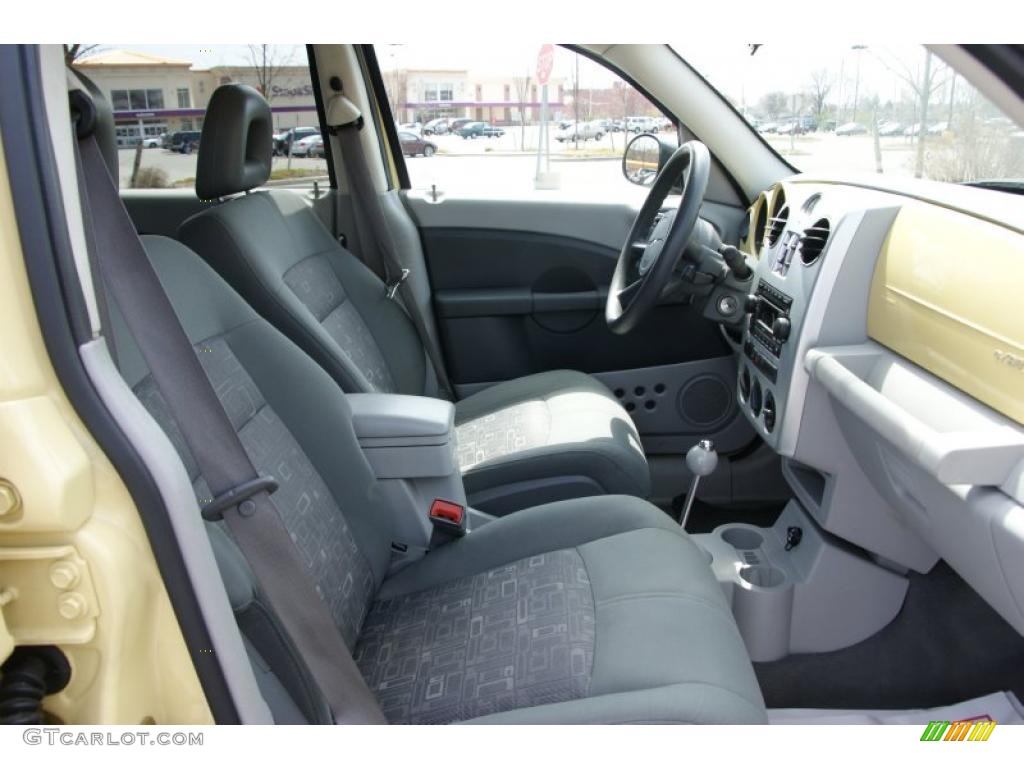 2007 PT Cruiser Touring - Pastel Yellow / Pastel Slate Gray photo #14