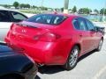 2009 Vibrant Red Infiniti G 37 Sedan  photo #2