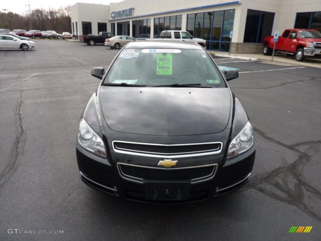 2008 Malibu LT Sedan - Black Granite Metallic / Ebony photo #2
