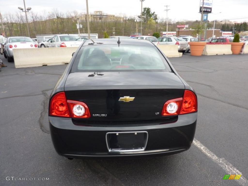 2008 Malibu LT Sedan - Black Granite Metallic / Ebony photo #6