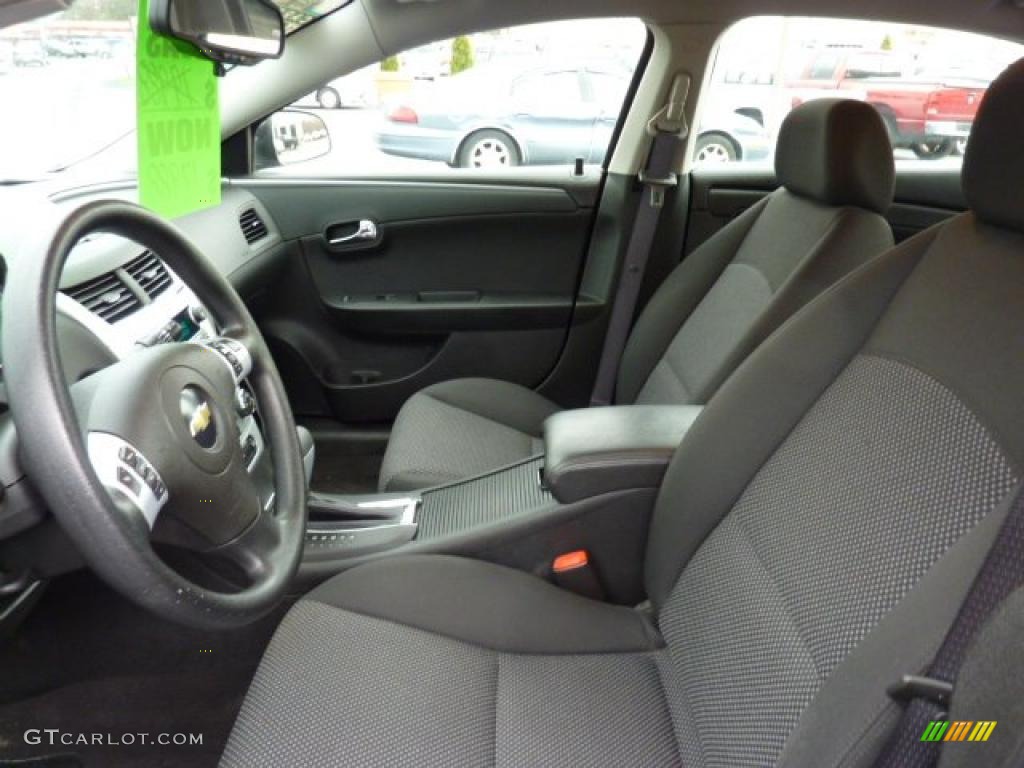 2008 Malibu LT Sedan - Black Granite Metallic / Ebony photo #7