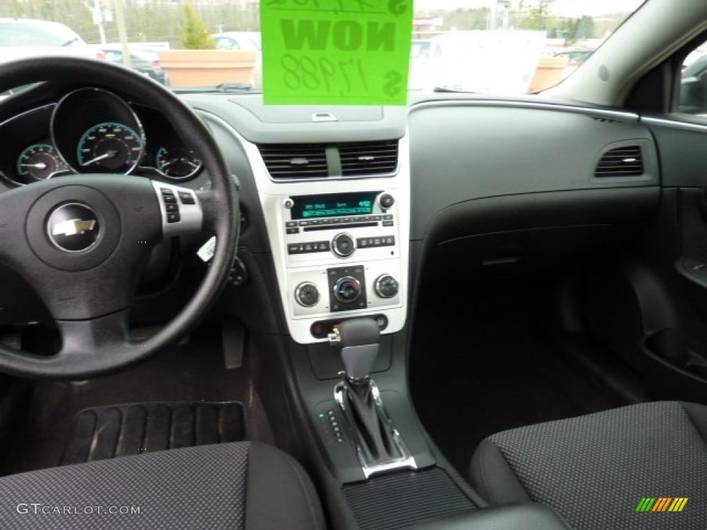 2008 Malibu LT Sedan - Black Granite Metallic / Ebony photo #8