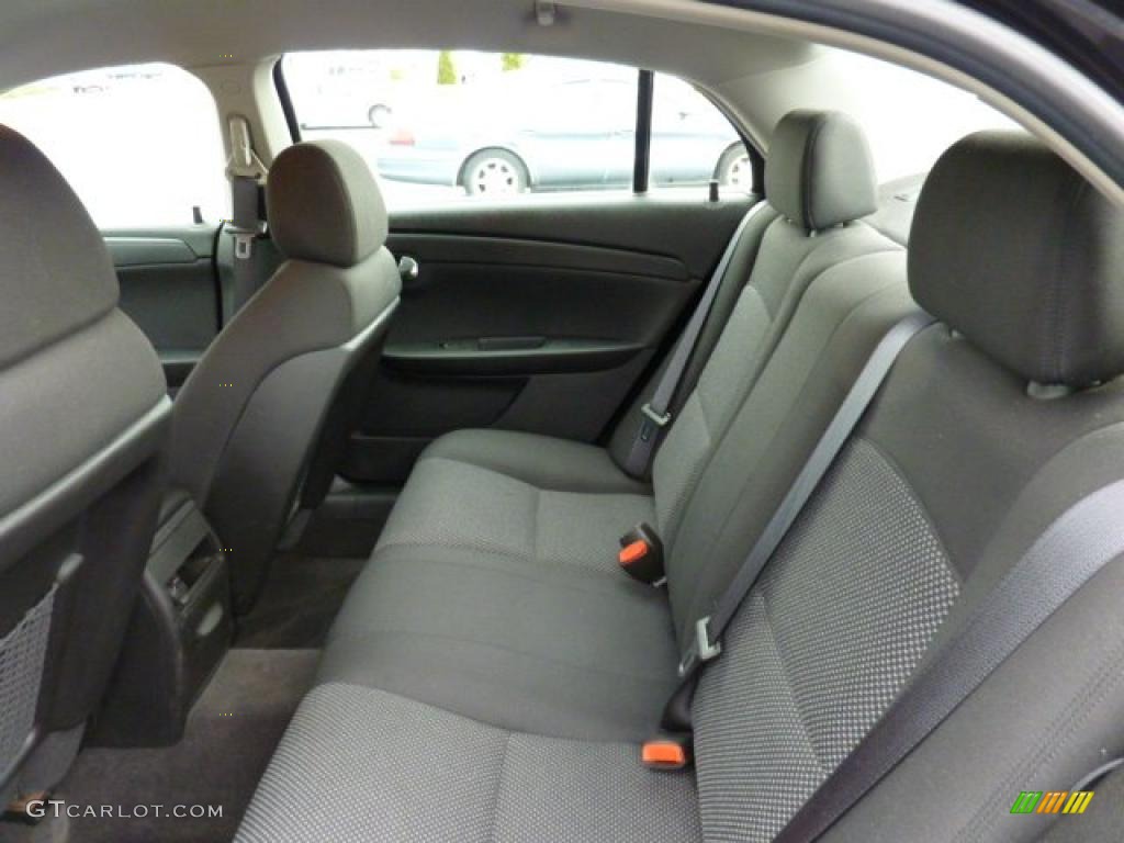 2008 Malibu LT Sedan - Black Granite Metallic / Ebony photo #9