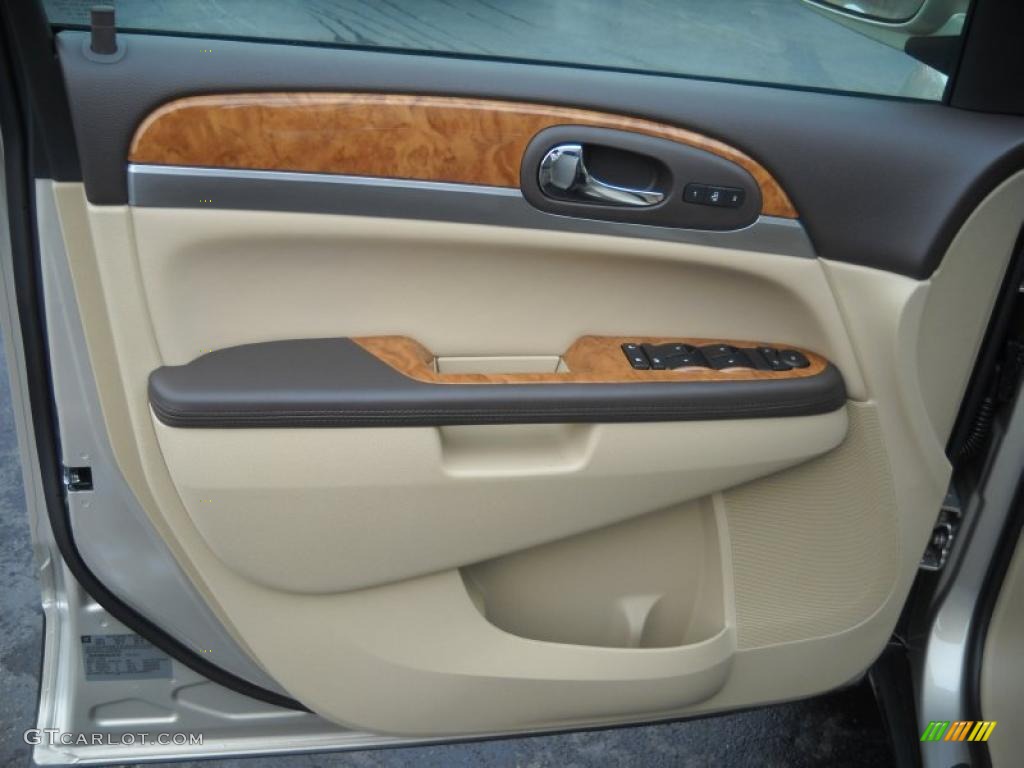 2011 Enclave CXL AWD - Gold Mist Metallic / Cashmere/Cocoa photo #13