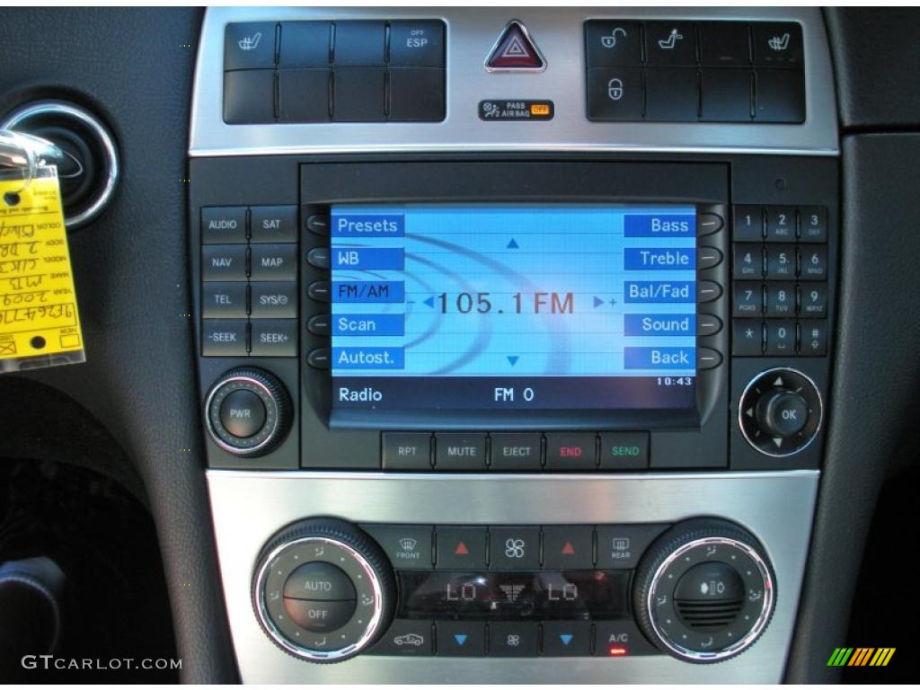 2009 Mercedes-Benz CLK 350 Grand Edition Coupe Controls Photo #48215758