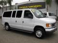 2007 Oxford White Ford E Series Van E150 Passenger  photo #1