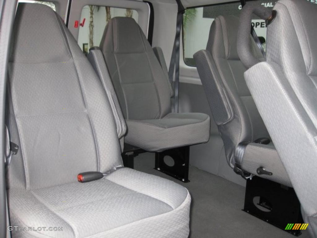 Medium Flint Grey Interior 2007 Ford E Series Van E150 Passenger Photo #48216145