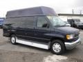 True Blue Metallic 2002 Ford E Series Van E350 Passenger Access Conversion