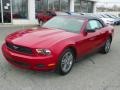 2010 Red Candy Metallic Ford Mustang V6 Premium Convertible  photo #20