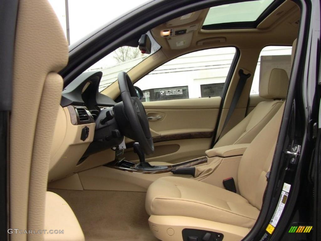 2008 3 Series 328xi Sedan - Black Sapphire Metallic / Black photo #8