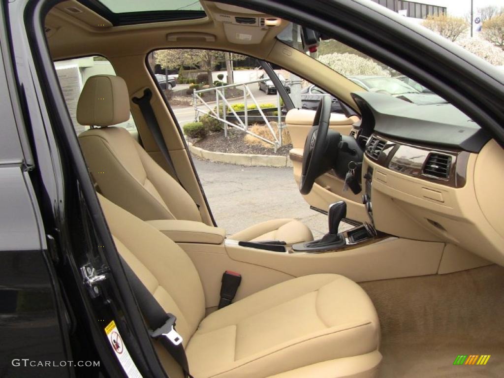 2008 3 Series 328xi Sedan - Black Sapphire Metallic / Black photo #9
