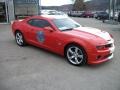 2010 Inferno Orange Metallic Chevrolet Camaro SS Coupe Indianapolis 500 Pace Car Special Edition  photo #4