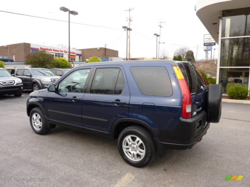 2004 CR-V EX 4WD - Eternal Blue Pearl / Black photo #2