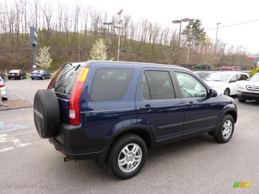2004 CR-V EX 4WD - Eternal Blue Pearl / Black photo #4