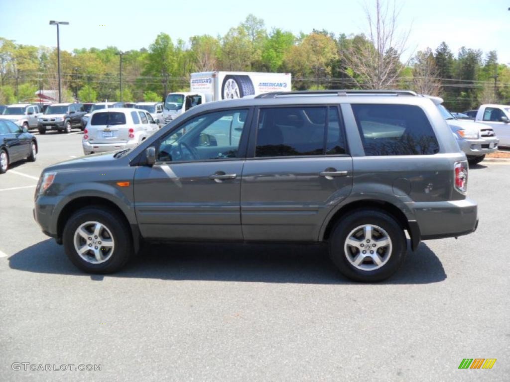 2007 Pilot EX - Nimbus Gray Metallic / Gray photo #2