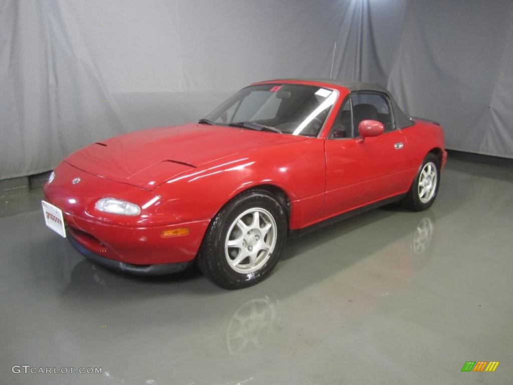 1994 MX-5 Miata Roadster - Classic Red / Black photo #1