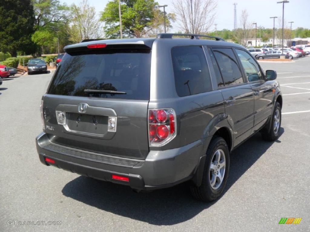 2007 Pilot EX - Nimbus Gray Metallic / Gray photo #4
