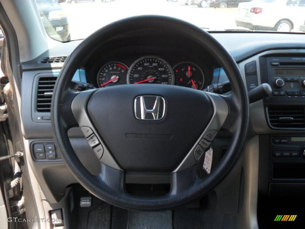 2007 Pilot EX - Nimbus Gray Metallic / Gray photo #13