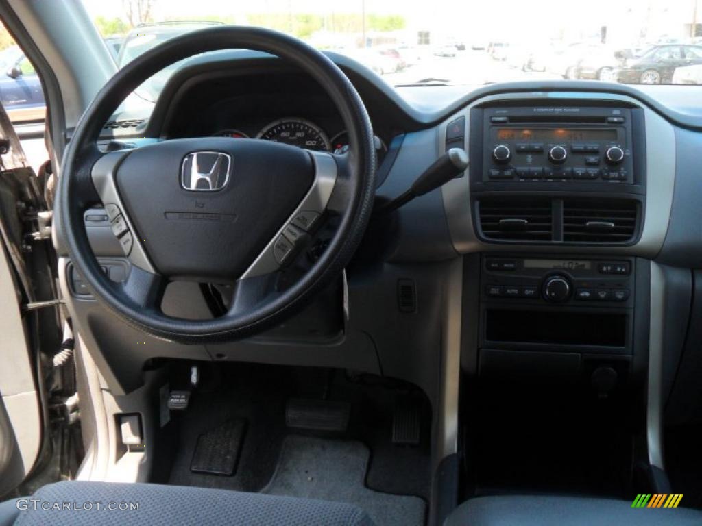 2007 Pilot EX - Nimbus Gray Metallic / Gray photo #14