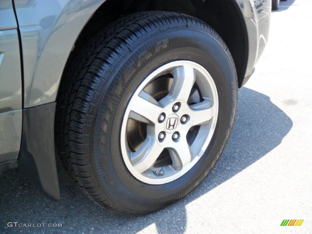 2007 Pilot EX - Nimbus Gray Metallic / Gray photo #22