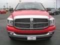 2007 Flame Red Dodge Ram 1500 Big Horn Edition Quad Cab  photo #2