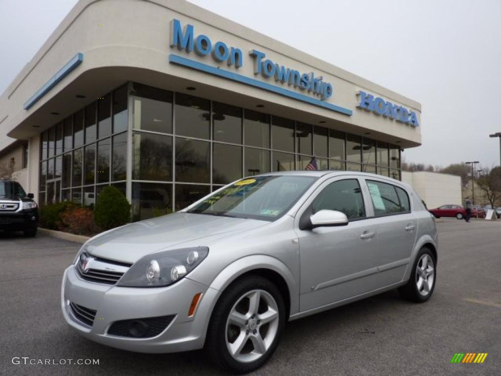 2008 Astra XE Sedan - Star Silver / Charcoal photo #1