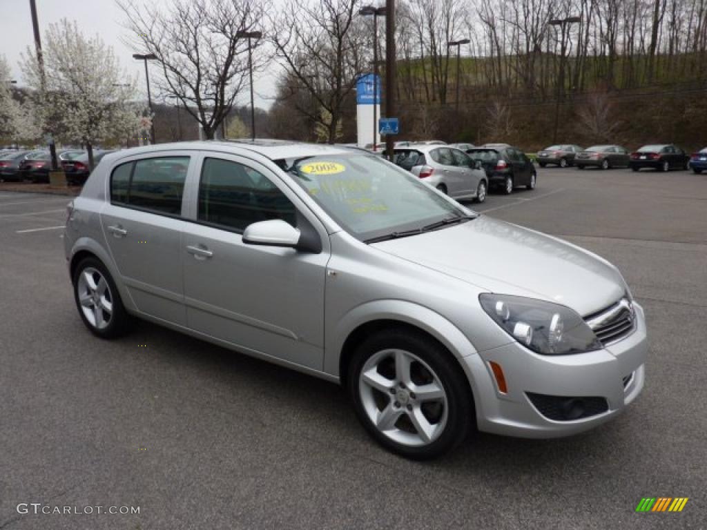 Star Silver 2008 Saturn Astra XE Sedan Exterior Photo #48219170