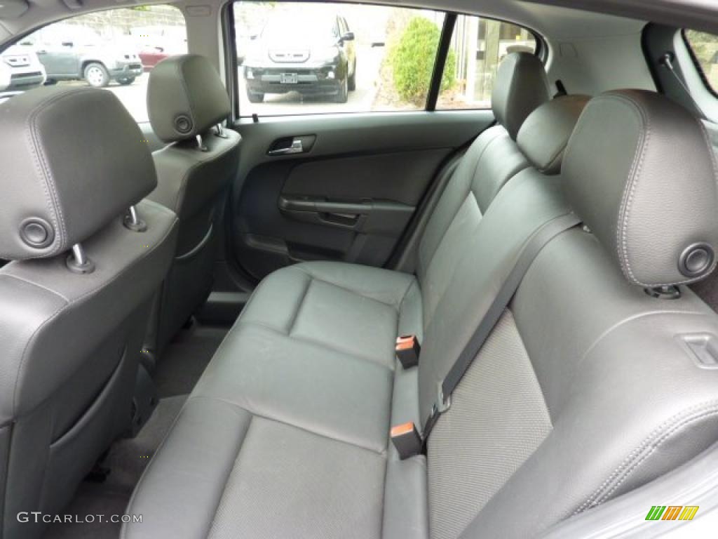 Charcoal Interior 2008 Saturn Astra XE Sedan Photo #48219269