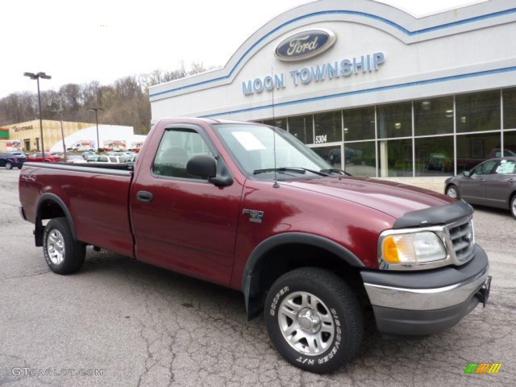 2003 Toreador Red Metallic Ford F150 Xlt Regular Cab 4x4 48194008