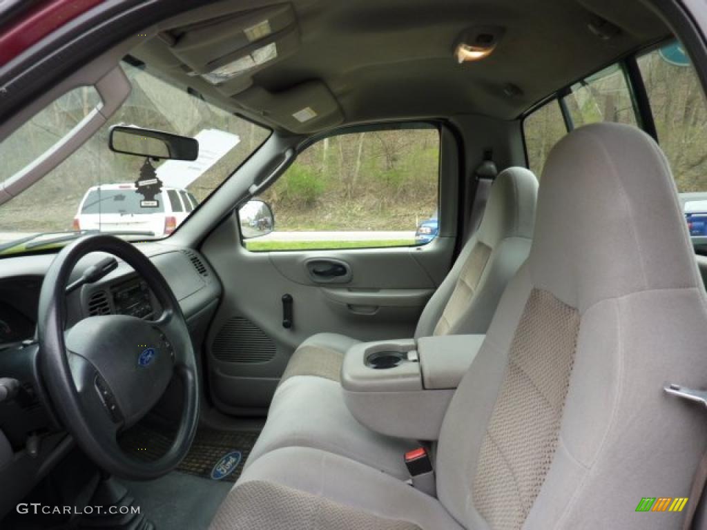 2003 F150 XLT Regular Cab 4x4 - Toreador Red Metallic / Dark Graphite Grey photo #9
