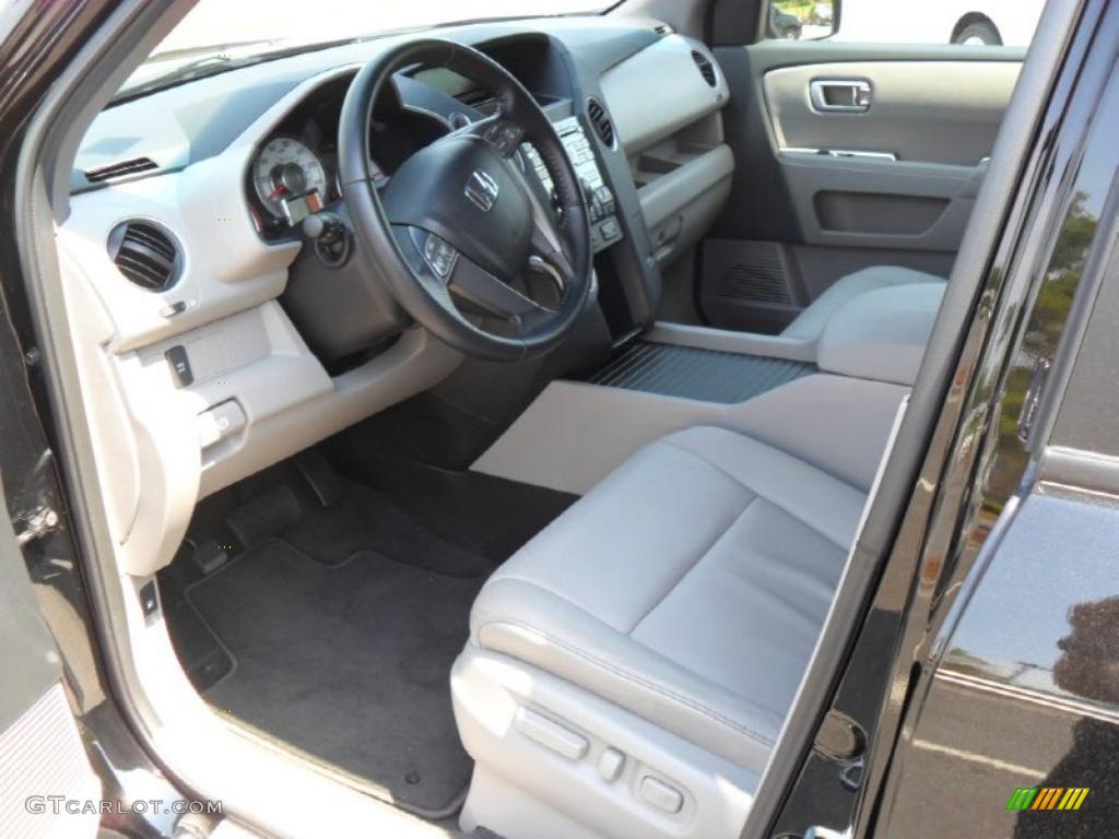 Gray Interior 2010 Honda Pilot EX-L 4WD Photo #48219761