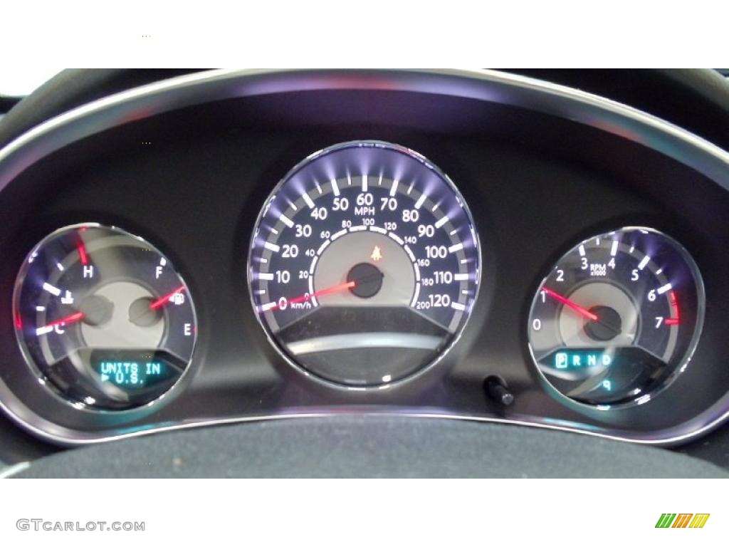 2011 Chrysler 200 Touring Convertible Gauges Photo #48219785