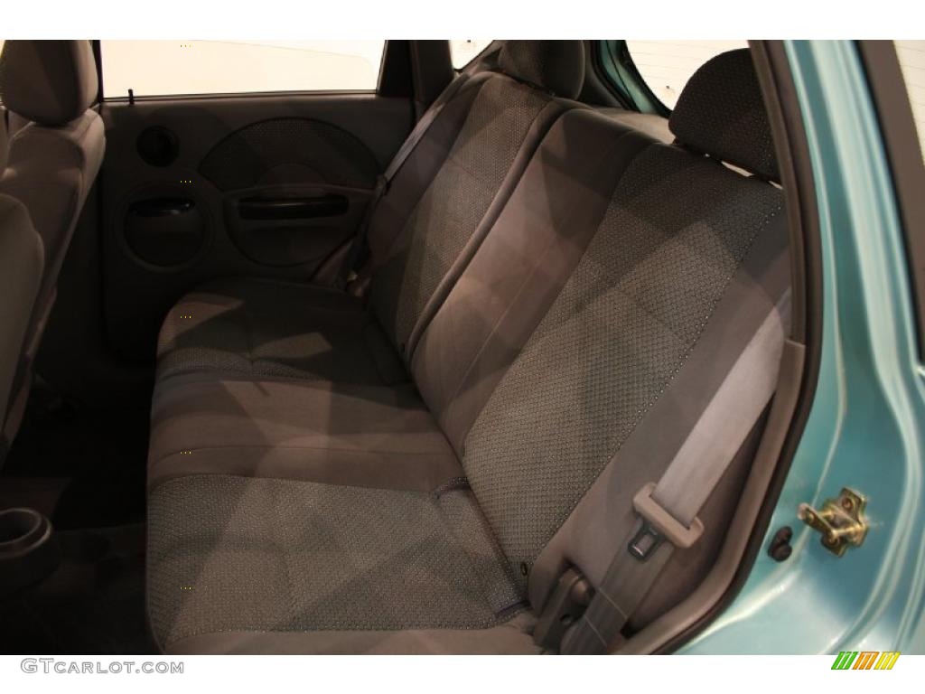 2005 Aveo LT Hatchback - Aqua Metallic / Gray photo #14