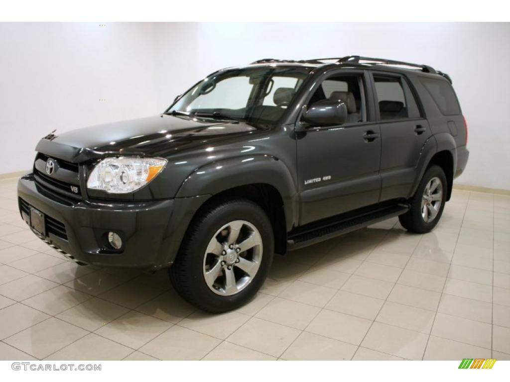 2008 4Runner Limited 4x4 - Shadow Mica / Stone Gray photo #3