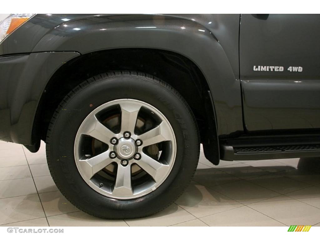 2008 4Runner Limited 4x4 - Shadow Mica / Stone Gray photo #23