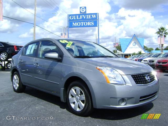 2008 Sentra 2.0 - Magnetic Gray / Charcoal/Steel photo #1