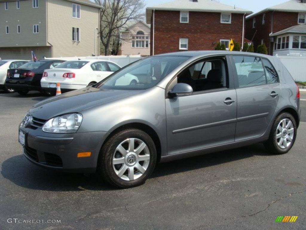 United Grey Metallic 2007 Volkswagen Rabbit 4 Door Exterior Photo #48222305