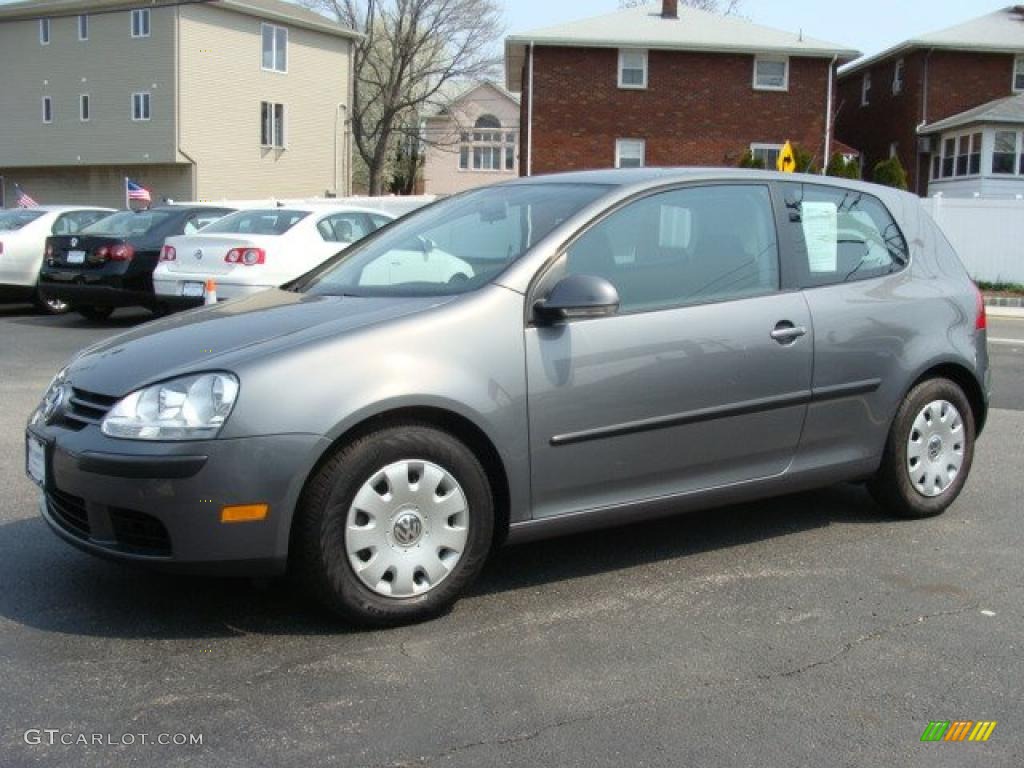 United Grey Metallic 2008 Volkswagen Rabbit 2 Door Exterior Photo #48222530
