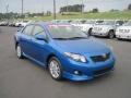 2010 Blue Streak Metallic Toyota Corolla S  photo #7