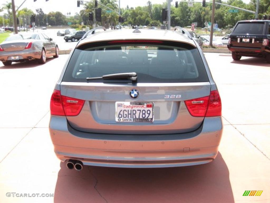 2009 3 Series 328i Sport Wagon - Space Grey Metallic / Grey Dakota Leather photo #4