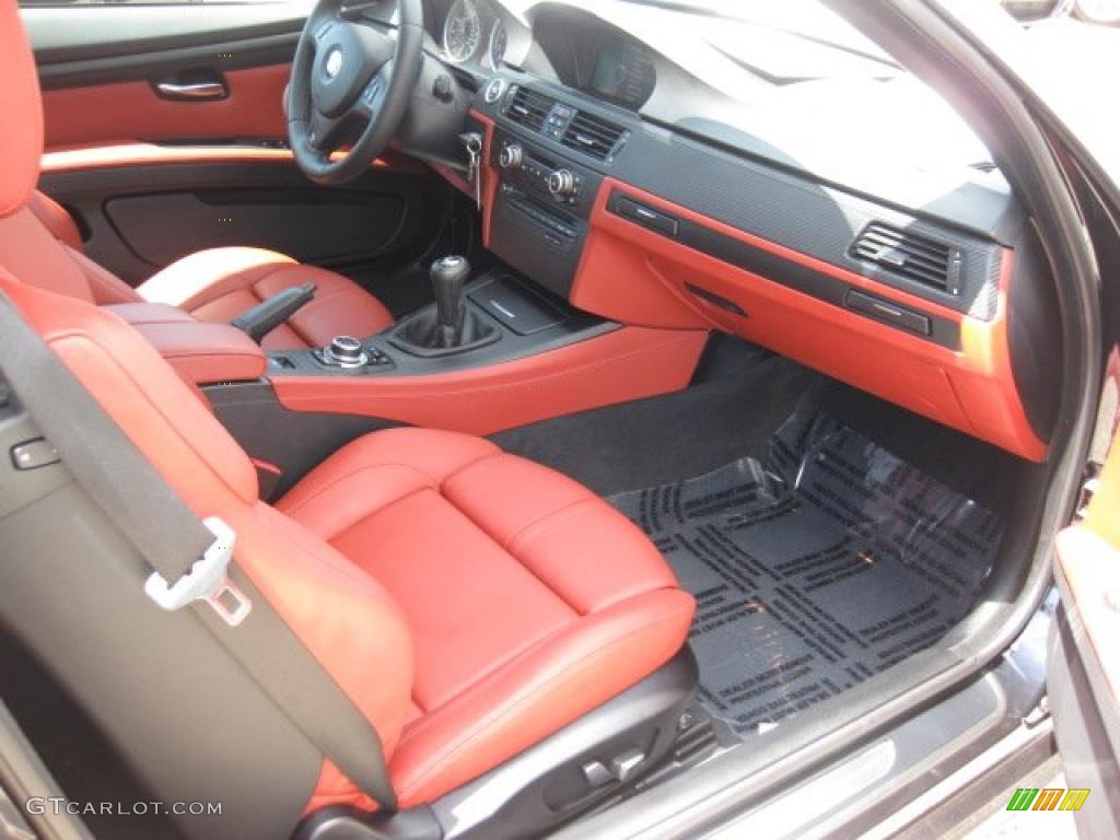 Fox Red Novillo Interior 2010 BMW M3 Convertible Photo #48223472