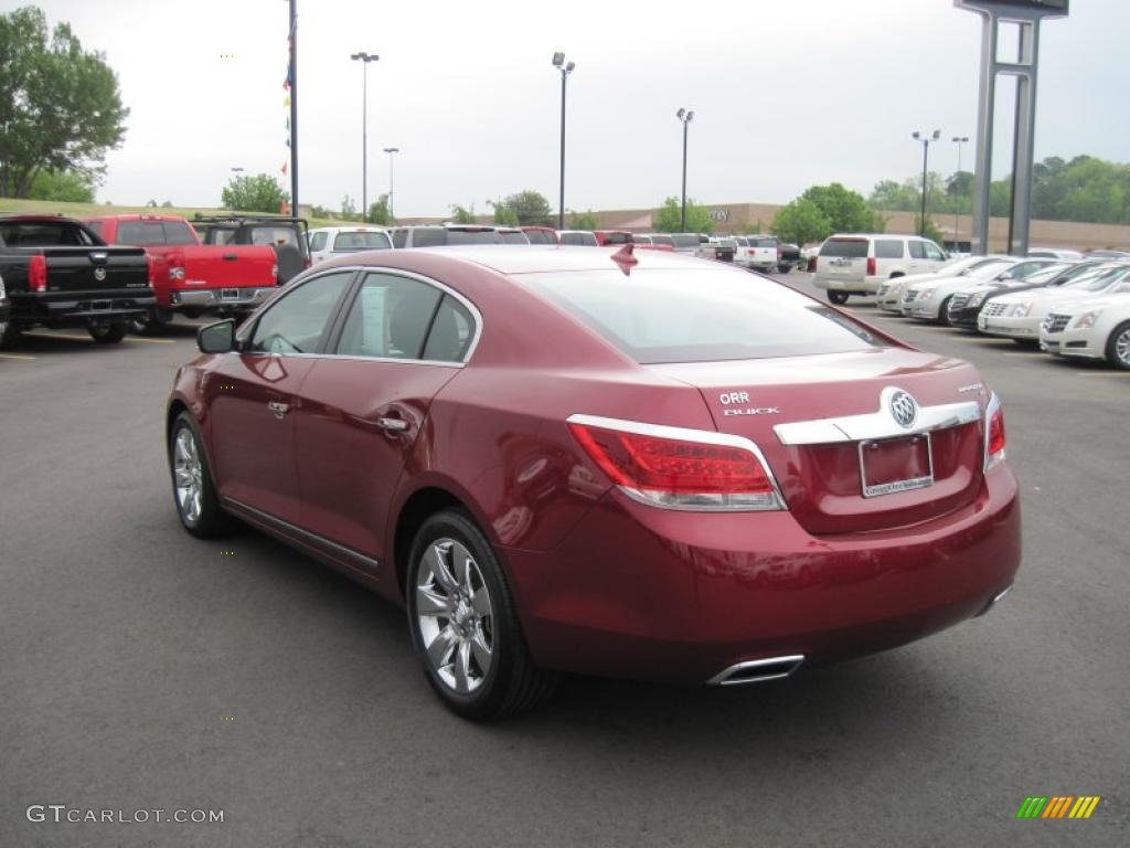 Red Jewel Tintcoat 2010 Buick LaCrosse CXS Exterior Photo #48224453