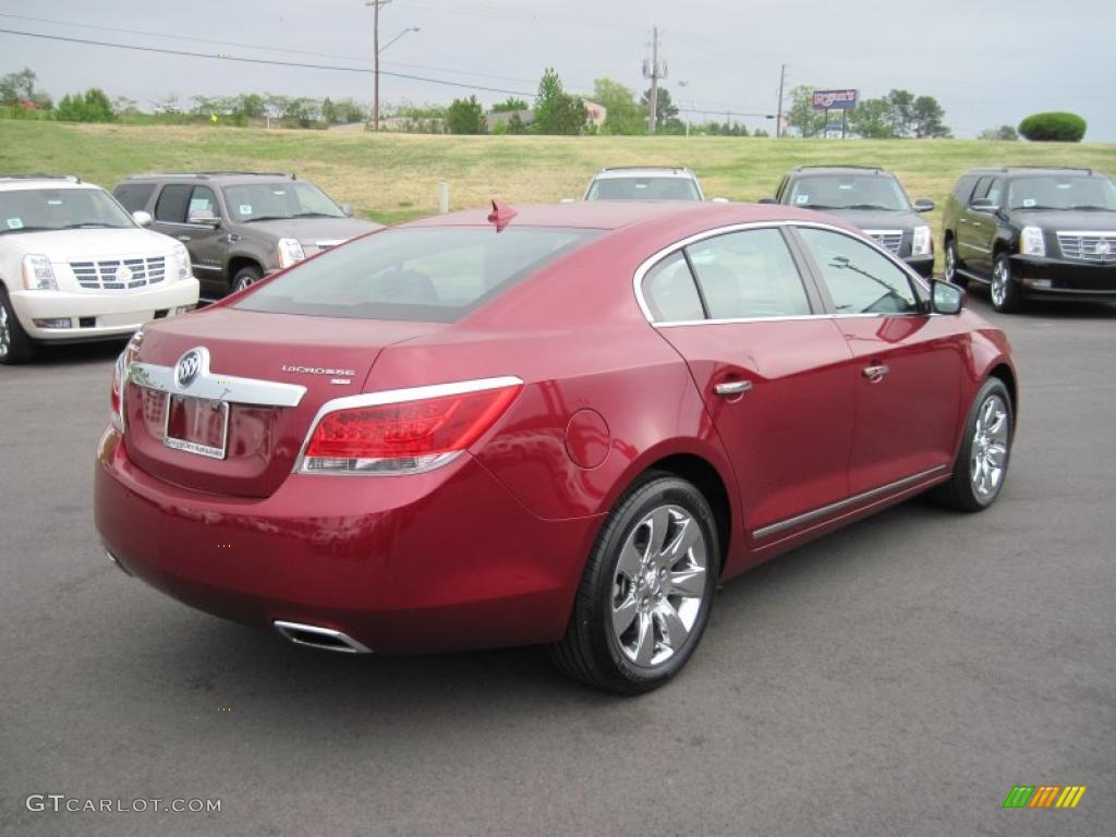 Red Jewel Tintcoat 2010 Buick LaCrosse CXS Exterior Photo #48224483