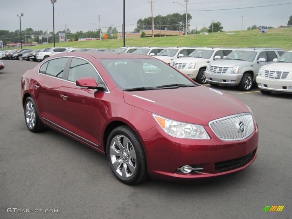 Red Jewel Tintcoat 2010 Buick LaCrosse CXS Exterior Photo #48224513