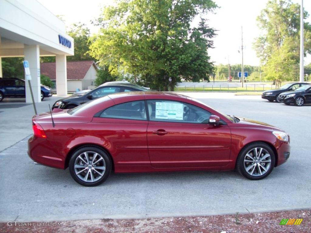 Flamenco Red Metallic 2011 Volvo C70 T5 Exterior Photo #48224753