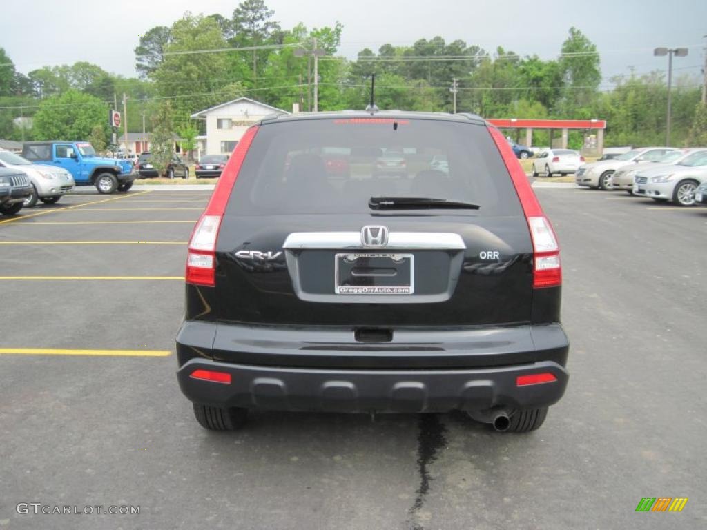 2008 CR-V EX-L - Nighthawk Black Pearl / Black photo #4